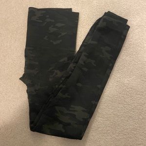 Spanx camo leggings